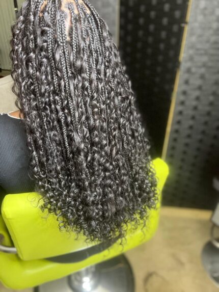 Boho Knotless Braids